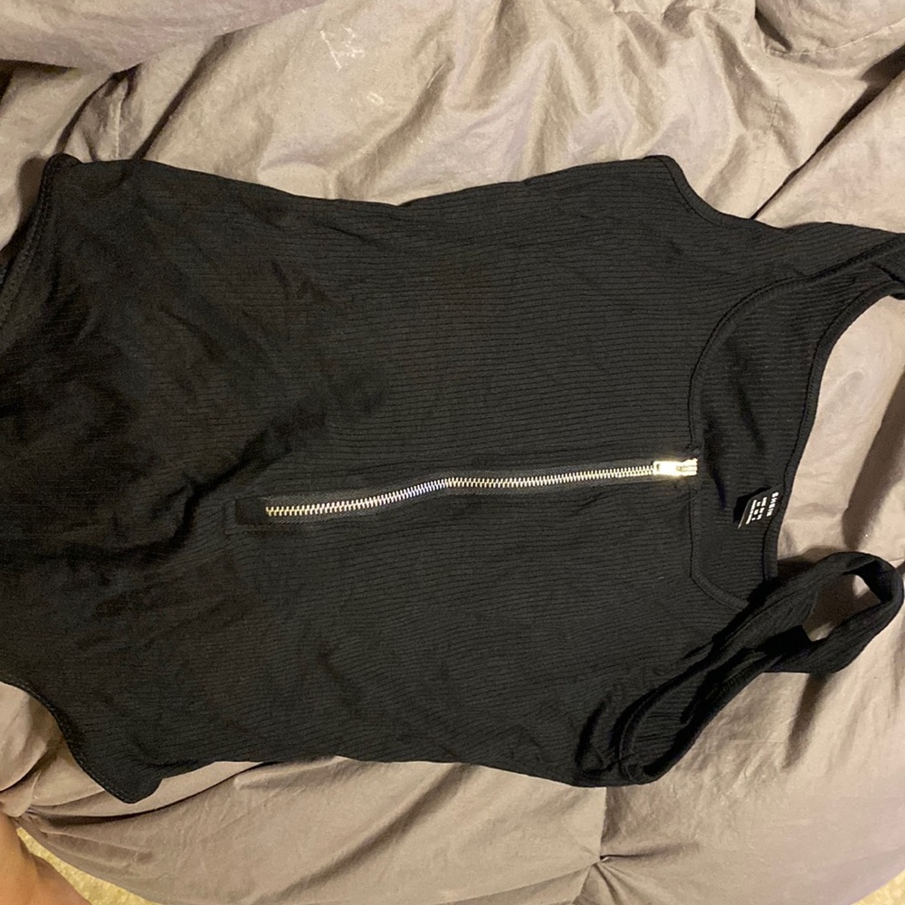 Black body suit by SHEIN